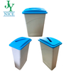 Paper Classification Dustbin Office ideal for Desk-side collection Square Park Ash Bin with Lid Slim Jim Plastic Waste Bin