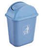 factory made swing top garbage bin hotel plaza garden industry home restaurant waste bin plastic 24l/35 city trash can