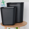 2019 Hot Sale Hotel Lobby washroom mini Trash can Black Red Yellow bedroom corridor plastic small rubbish barrel