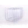 1/6 Size Polycarbonate Food Pans 4"Deep Clear - Pack of 6