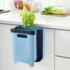 Small Folding Collapsible Yard Waste Container for Kitchen Drawer Wall Waste Bin Bedroom Car Garbage Can