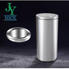 Stainless Steel Desk Side Trash Bin Countertop Waste Can With Swing Lid