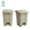 PP plastic fireproof garbage can with foot pedal Restaurant dining room food pedal dustbin