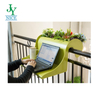 Amazon Hot Selling Balcony Table Good Quality ABS PP Plastic Hanging Desk Outdoor Indoor Railing Storage Coffee Table