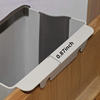Hanging Kitchen Trash Can with Garbage Bag Storage Waste Basket