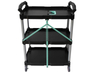 Portable Shopping Tour Hand Luggage Cart Outdoor Platform Luggage Foldable Trolley 