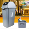 Hospital Outdoor Plastic Ashtray Stand ash barrel waterproof flameproof Household Recycle Trash Bin