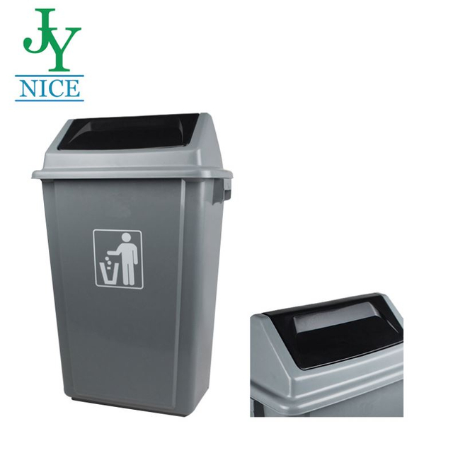 Hotel/Inn/apartment Corridor Fireproof Trash Bin 40L 58L Classified Design Kitchenware Waste Bin