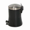 Good Garbage Bin Supplier Waste Bin With Lid Foot Pedal Irregular Design Bathroom Bin Indoor
