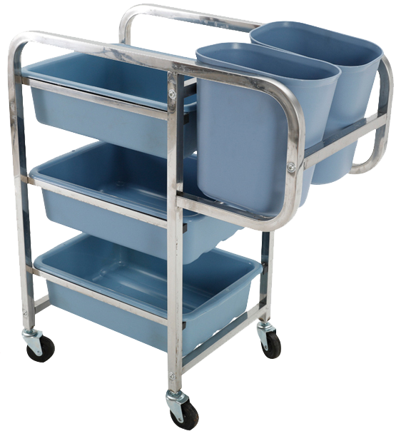 2020 Hotel restaurant tavern plate collect cleaning trolley plastic Kitchenware food collecting service dish cart