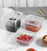 Airtight Blueberry Strawberry Storage Container Pans With Multi-Shape Lids 6 Sizes Available