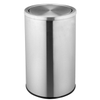 Swing Top Stainless Steel Colorful Powder Coating Iron Metal Hotel Residential bathroom trash cans Recycling Bin bathroom trash can lid