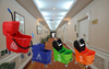 Heavy Duty PP Swabber Wash Bucket with Wheels Hotel Hospital Shop Floor Cleaning Wringer Mop Bucket