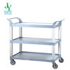 Foldable plastic dining trolley for hotel and restaurant