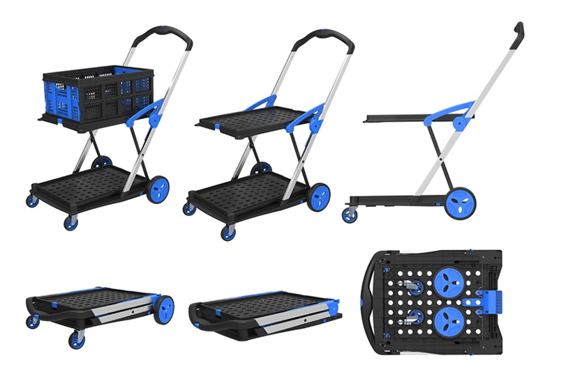 foldable trolley cart