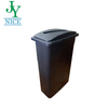 Eco-Friendly Material Reusable Garbage Can Plastic Recycle Bin with PP Lid Blue Green Black 90L Classified Waste Barrel