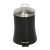 Good Garbage Bin Supplier Waste Bin With Lid Foot Pedal Irregular Design Bathroom Bin Indoor