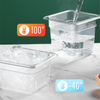 New Hotel Kitchen Gastronorm Pans Thermo Food Container Multi-Sizes Set