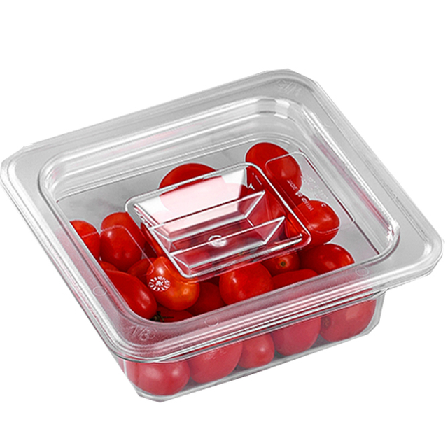 Home Holder Kitchen Organizer PC Clear Food Box Container Set Easy Stacked Pans Set