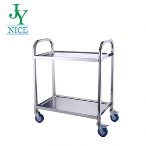 commercial heavy duty Mobile hotel room service Utility Cart 2 layers 3 layers Stainless Steel Hospital Medical Trolley