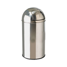 Rubbermaid Silver Bullet Push Bin