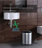 Hot Sale Outdoor Garden Small Stainless Steel Rubbish Bin Home Office Study Room Little Garbage Can