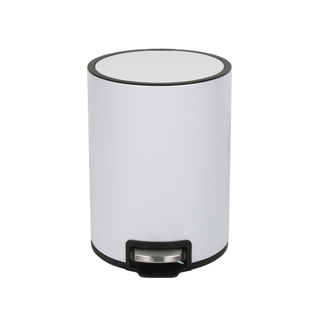 New Foot Pedal Food Bin Multi-Color OEM ODM Hotel Room Stainless Steel Waste Bin