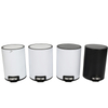 New Foot Pedal Food Bin Multi-Color OEM ODM Hotel Room Stainless Steel Waste Bin