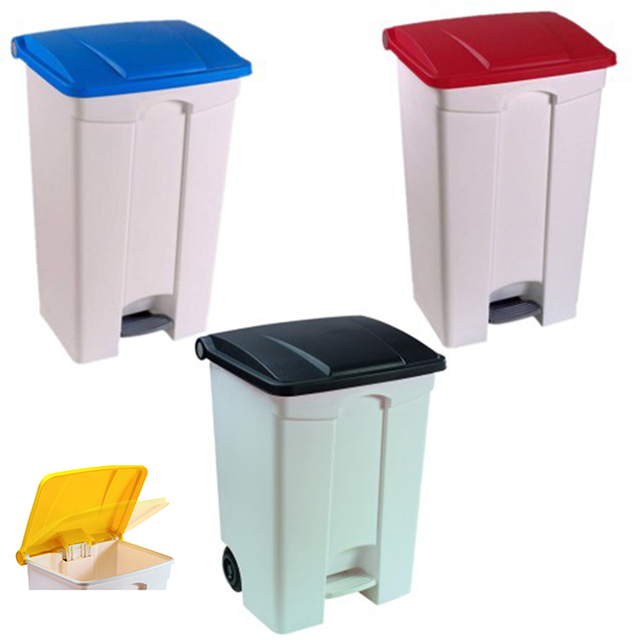 Garden Big Size Plastic Swing Waste Bin Indoor Home Non-ageing Garbage Can