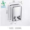 Stainless Steel 500ml/800ml/1000ml Soap Container Bathroom Wall Mounted Shampoo Shower Gel Dispenser