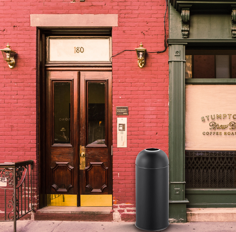 bathroom trash can with lid