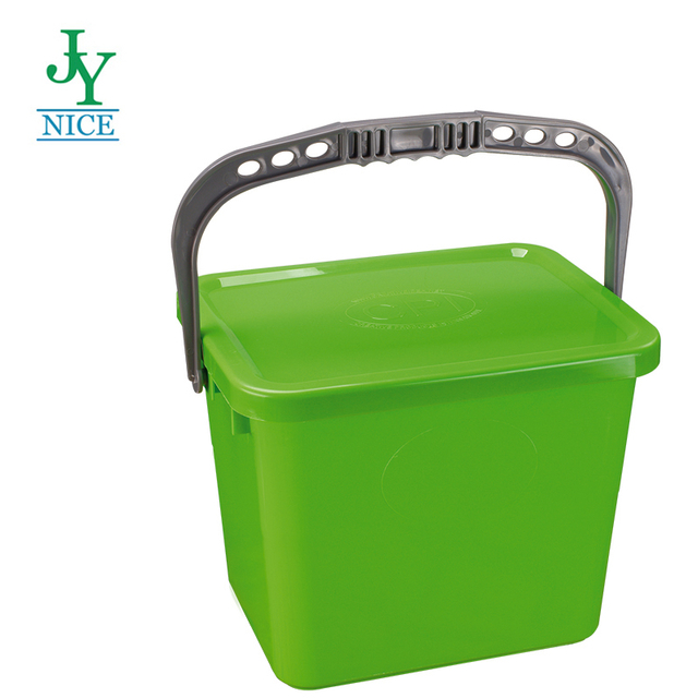 factory made Portable Water Container with lid Washing Dishes Camping Hiking square rectangle plastic water bucket