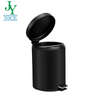 Trash Can with Foot Step Pedal Waste Bin Stainless Steel Waste Bin trash can for bathroom