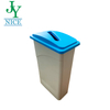 Plastic Fireproof Classified Waste Bin Public Places Industrial Park 90L Paper Bottle Food Rubbish Dustbin