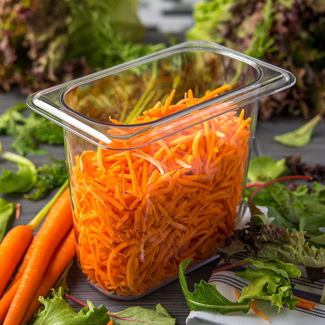 15kg Dog Food Container Fresh-keeping Pans Ninth Size, 6" Deep, Polycarbonate Material Set of 6
