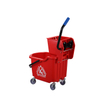 High Quality Cleaning Mop Wringer Plastic Heavy Duty Public Places Mop Bucket With Wringer 25L 32L 36L