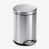 Good Quality Small Bathroom Waste Bin Foot Pedal Metal Little Trash Can