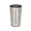 2021 Matte Black Bathroom Steel Laundry Basket Dirty Clothes Basket Clothing Classification Storage Box