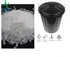 Outdoor 80L Waste Bin/rubbish Container/trash Can with Lid Eco-friendly Subway Station Fireproof Round Dustbin