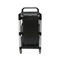 Commercial Heavy Duty 3-Tier Rolling Service/Utility/Push Cart For Food service/Restaurant/Cleaning/Workplace