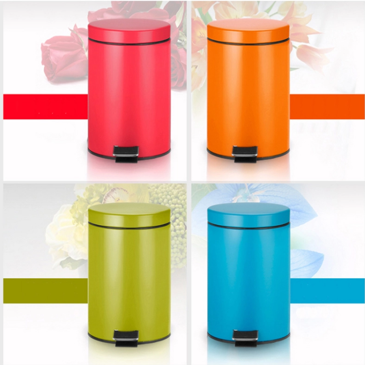 bathroom trash can