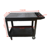 Tue Tray Plastic Flat Top Shelf Service All Plastic Cartf Flat Top Utility Cart