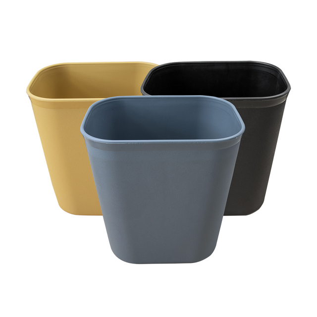Rubbermaid 12L Rectangular Plastic Waste Basket