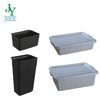 Heavy Duty Rolling Warehouse Platform Cart with wheels cargo moving hand trolleys workshop plastic Tool Wheelbarrow