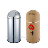 Smart Luxury Waste Bin Cigarettes 100l UK Style Ss Waste Bin