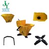 Factory Price Small Size Cleaning Mop Pail 25L 30L 46L 60L Plastic Mobile Wheel Home Hotel Aisle Mop Bucket