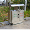 Classification Outdoor Compartments Bin Trash Can Aste Bin Cabinet