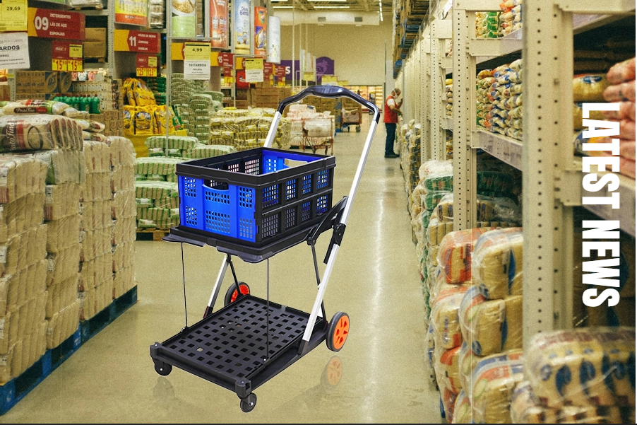 4 wheel folding utility cart