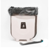 Hanging Trash Can Silicone Folding Waste Bins Kitchen Collapsible Trash Can