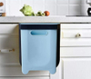 Green Waste Bin Blue Color Garden Waste Bin Collection Trash Can Rubbish Bin